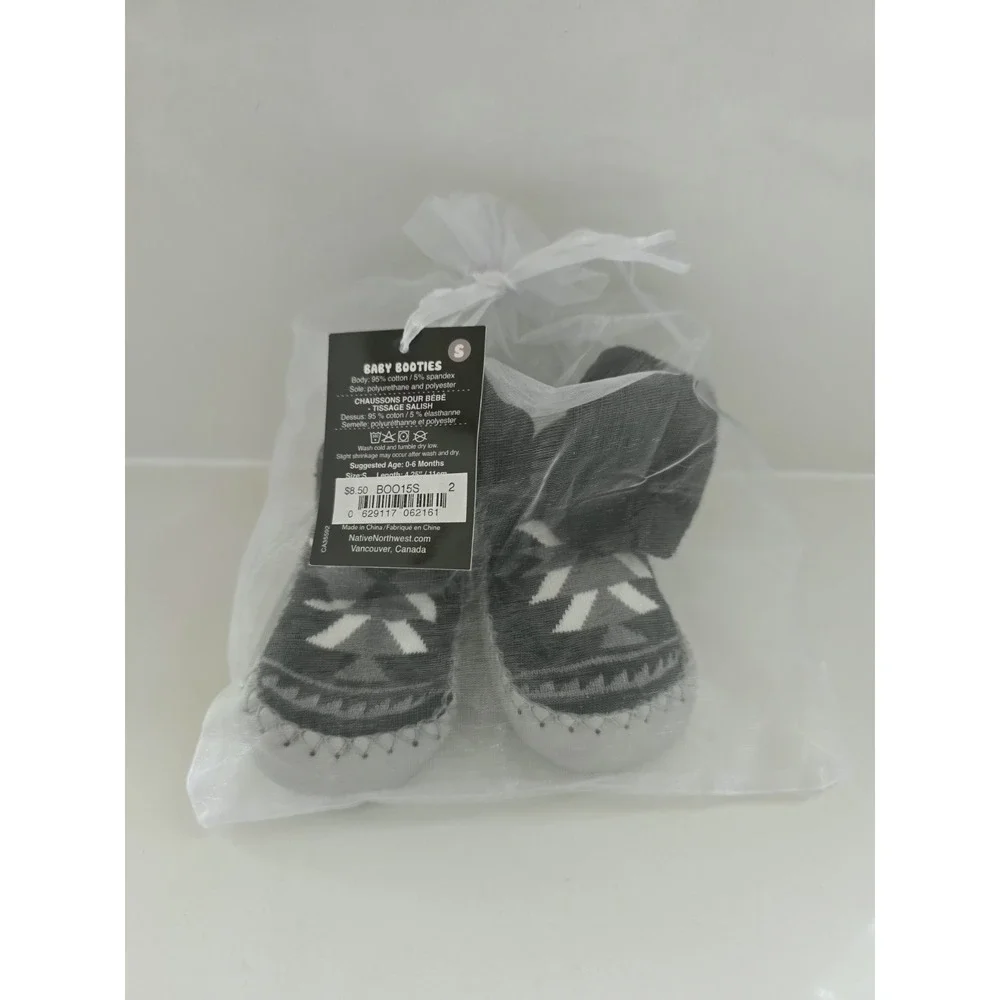 Native Northwest Indigenous Artists Lavishings Baby Moccasin's Booties New W Tag